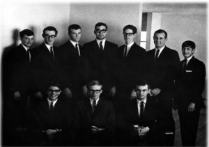 Back Row: Byron Vermillion, Mike Hoff, John Janes, Leroy Kraske, Ken Hammann, Ben Stewart, Peter Dunkailo Front Row: Dave Beardsley, Bob McDavid, Dale Ricks