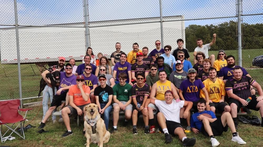 Brothers at a chapter event