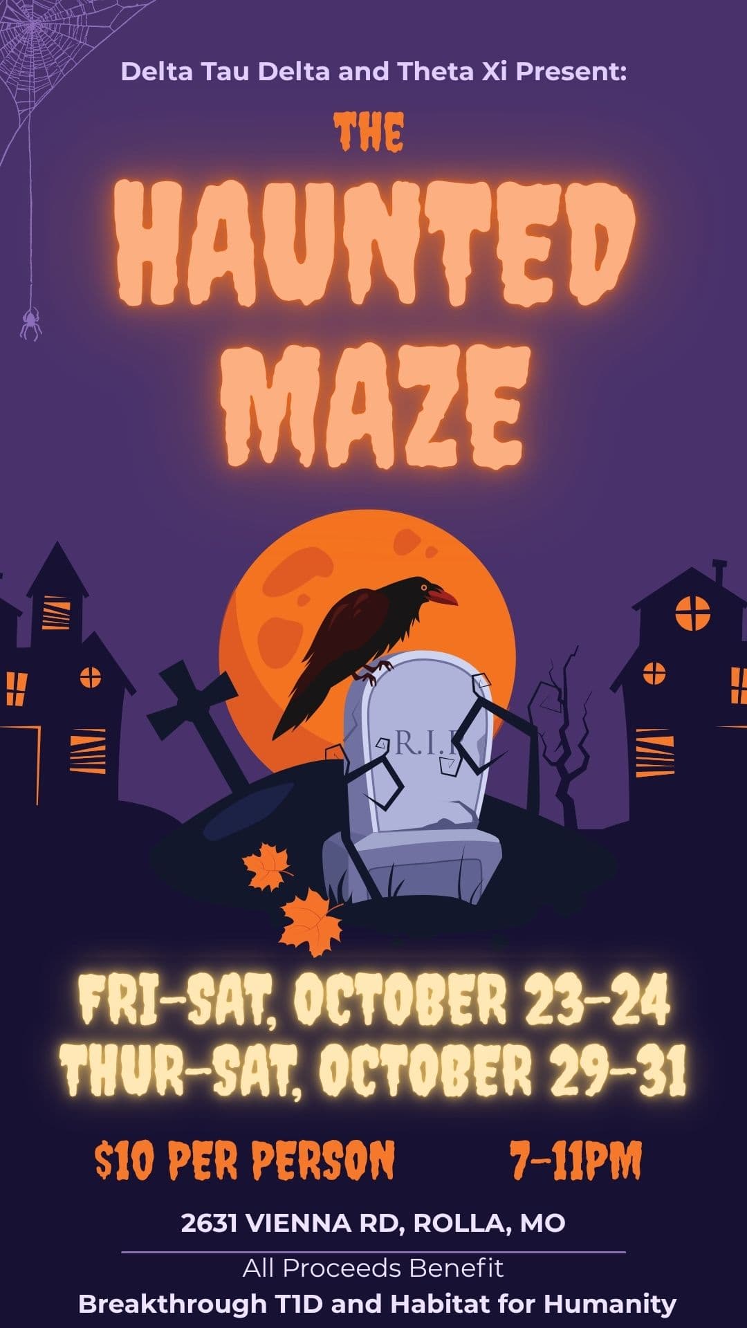 Delta Tau Delta Haunted Maze